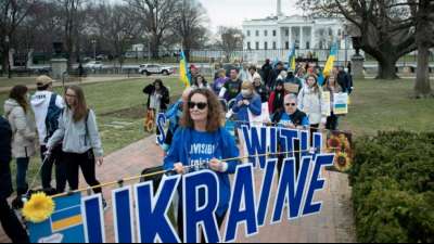 Wei&szlig;es Haus bittet US-Kongress um zehn Milliarden Dollar f&uuml;r Ukraine-Hilfen