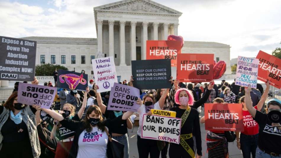 Supreme Court pr&uuml;ft in wichtiger Anh&ouml;rung Abtreibungsgesetz aus Mississippi