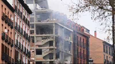 Mindestens zwei Tote bei schwerer Explosion im Zentrum von Madrid