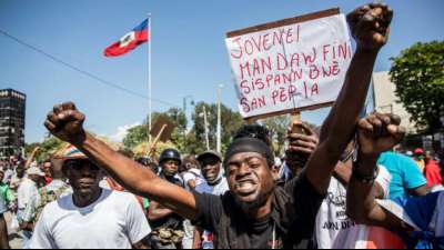 Haiti: Tausende gegen "Diktatur" von Pr&auml;sident Jovenel Mo&iuml;se