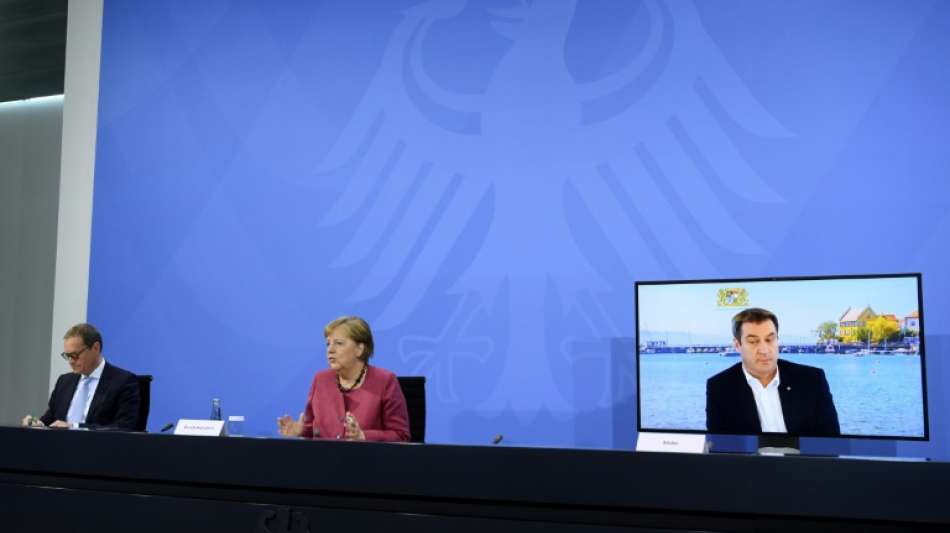 Merkel und L&auml;nderchefs stemmen sich gegen vierte Corona-Welle