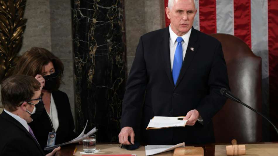 US-Vizepr&auml;sident Pence will Best&auml;tigung von Bidens Wahlsieg nicht blockieren