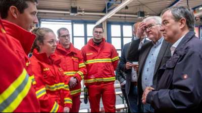 Steinmeier &uuml;ber Hochwasseropfer: "Ihr Schicksal zerrei&szlig;t uns das Herz"