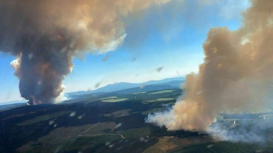 Kanadische Ortschaft Lytton nach Hitzerekorden durch Waldbrand zerst&ouml;rt