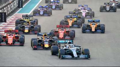 Formel 1: Rekordkalender mit 23 Rennen offiziell best&auml;tigt