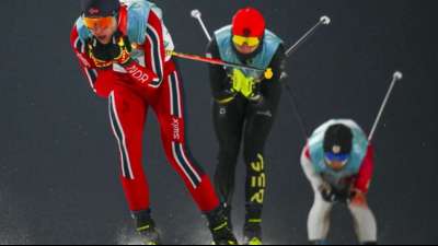 Olympia 2022: Geiger rettet deutscher Kombinierer-Staffel Silber