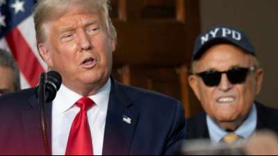 Trump: Wohnungsdurchsuchung bei Giuliani war "sehr unfair"