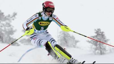 Slalom: Starke D&uuml;rr auf dem Podest - Vlhova gewinnt