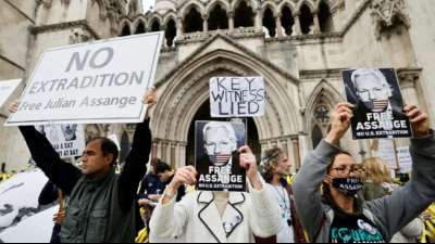 Assange zieht in Streit um Auslieferung an die USA vor britisches Oberstes Gericht