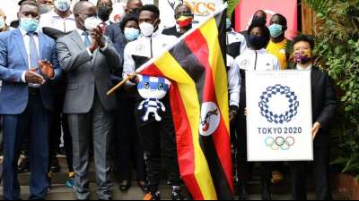 Tokio: Acht Mitglieder der Olympia-Mannschaft Ugandas in Quarant&auml;ne