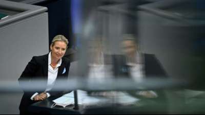 AfD-Fraktionschefin Alice Weidel ist mit Coronavirus infiziert