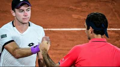 Koepfer nach Niederlage beeindruckt von Federer: "Unglaublich, was er macht"