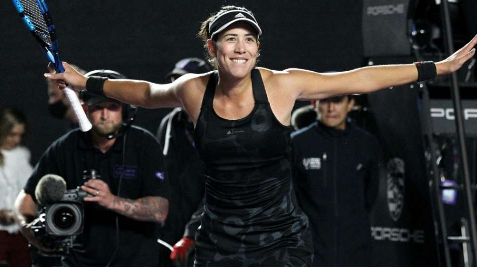 Tennis WTA Finals: Garbine Muguruza ist dritte Halbfinalistin