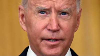 Biden: "Chaos" nach Truppenabzug aus Afghanistan unvermeidbar