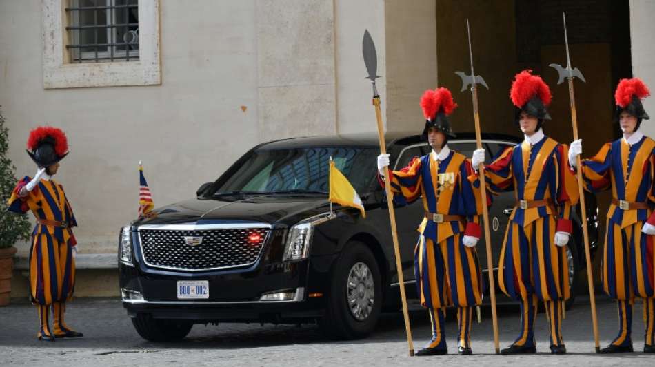 Biden zur Privataudienz beim Papst eingetroffen