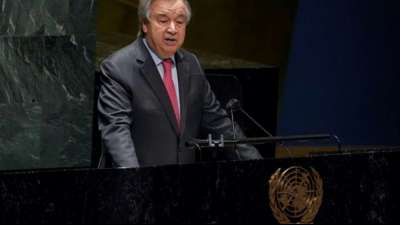 Guterres sieht Welt wegen Ukraine-Krise in "Moment der Gefahr"