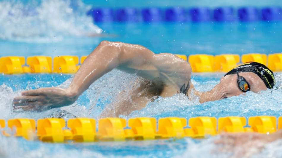 Olympia Tokio: Wellbrock verpasst Medaille &uuml;ber 800 m Freistil