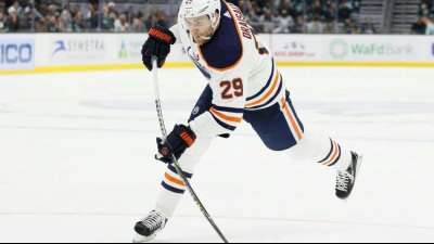 Draisaitl verliert mit Edmonton - NHL-Deb&uuml;t f&uuml;r Peterka