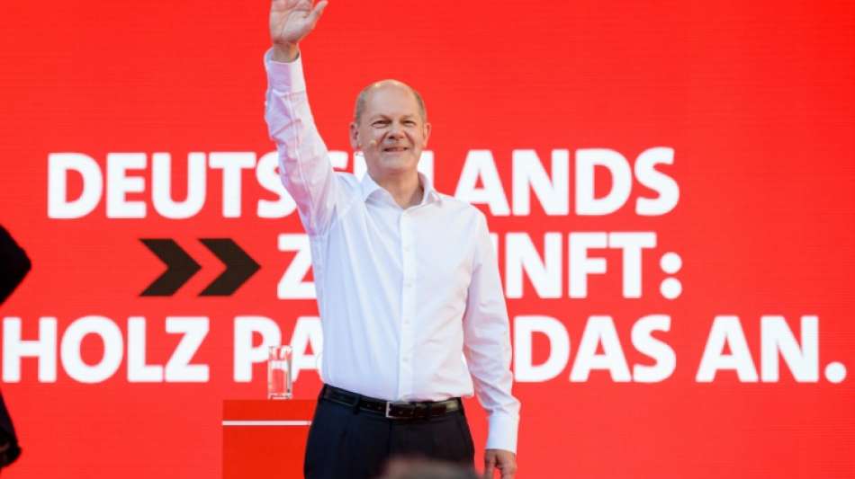 Scholz setzt auf rot-gr&uuml;ne Koalition nach der Bundestagswahl