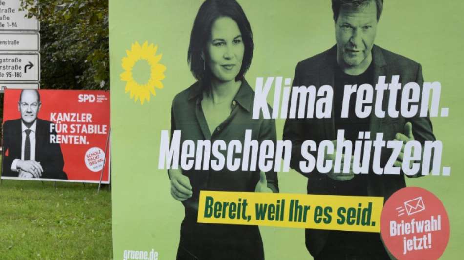 Gr&uuml;nes Wahlkampfget&ouml;se: Baerbock und Deutschland-Koalition