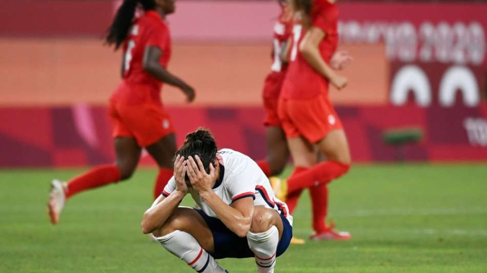 US-Stars um Rapinoe scheitern im Halbfinale an Kanada - Schweden schl&auml;gt Australien