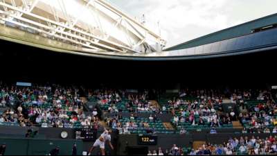 Ab Viertelfinale: Volles Haus in Wimbledon