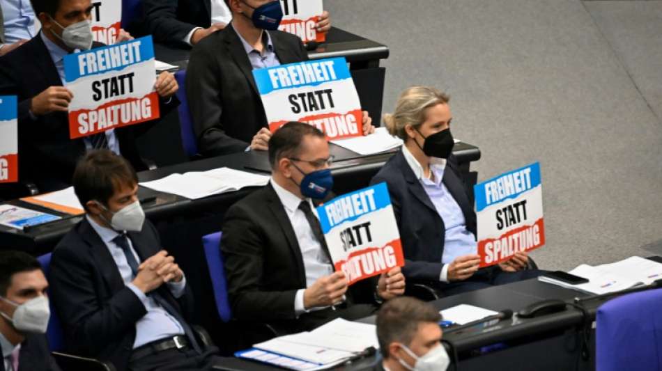 AfD-Fraktion klagt in Karlsruhe gegen versch&auml;rfte Corona-Regeln im Bundestag