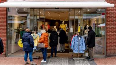 Bundesweite Corona-Notbremse l&auml;sst Einzelhandelsumsatz im April sinken
