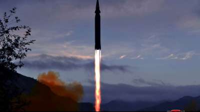 Nordkorea meldet Test von Hyperschall-Rakete