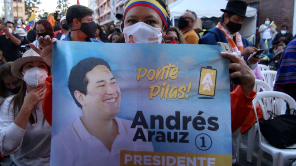Linkspolitiker Andr&eacute;s Arauz ist Sieger der Wahlen in Ecuador