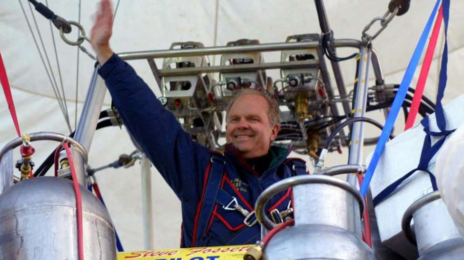 SID-Kalenderblatt am 21. Februar: Stephen Fossett &uuml;berquert Pazifik im Ballon