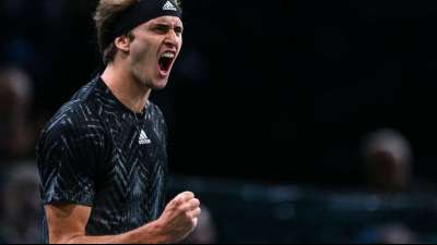 M&uuml;hevoller Sieg &uuml;ber Dimitrow: Zverev im Viertelfinale von Paris
