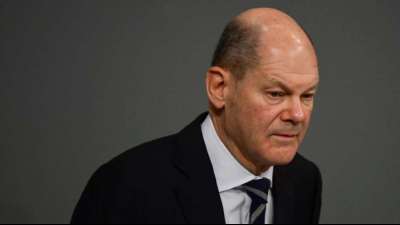 Scholz reist am Montag nach Rom