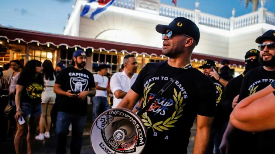 "Proud Boys"-Anf&uuml;hrer  zu f&uuml;nf Monaten Gef&auml;ngnis verurteilt
