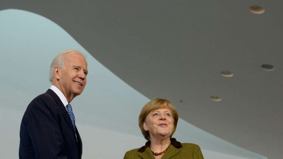 Merkel nennt Amtseinf&uuml;hrung Bidens "Feier der amerikanischen Demokratie" 