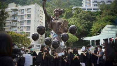 Weitere Statuen zum Gedenken an Tiananmen-Proteste in Hongkong entfernt