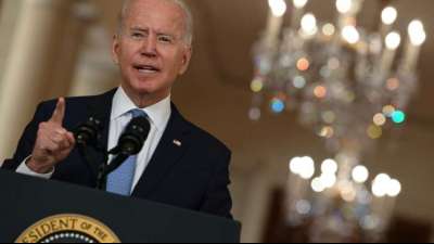 Biden verteidigt Afghanistan-Strategie gegen Kritik