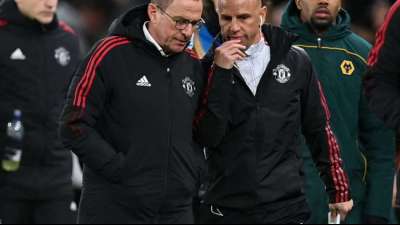 Fu&szlig;ball: Ralf Rangnick verliert erstmals mit Manchester United