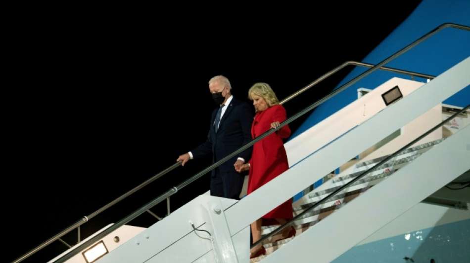 US-Pr&auml;sident Biden in Rom eingetroffen