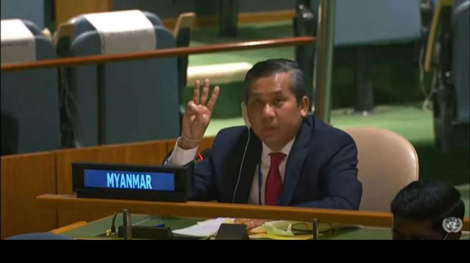 Myanmars Botschafter bei der UNO nach Unterst&uuml;tzung von Protesten abgesetzt
