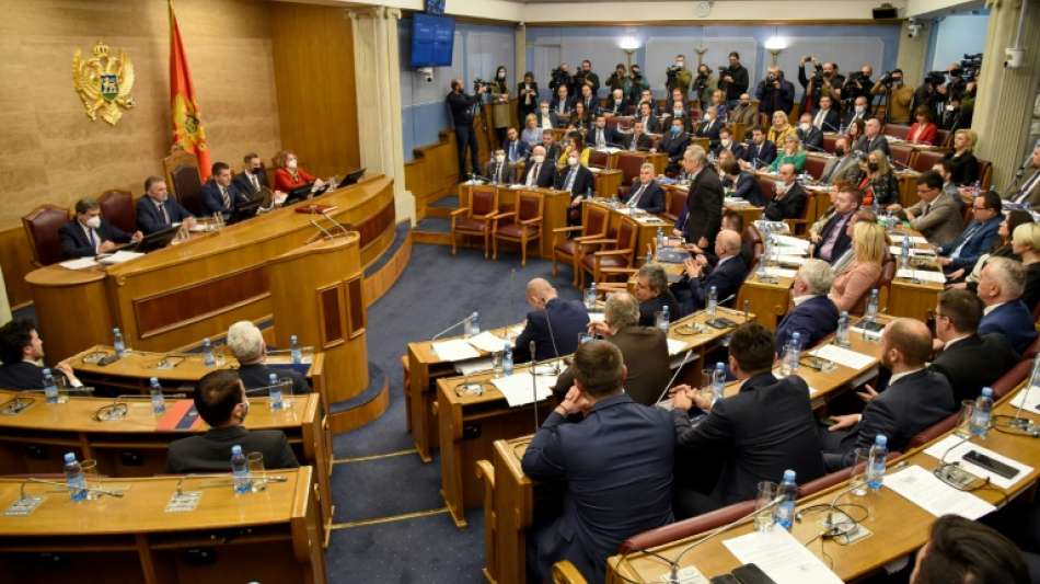 Regierung in Montenegro durch Misstrauensvotum gest&uuml;rzt