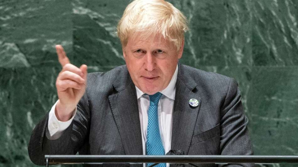 Boris Johnson wirbt mit unkonventioneller Rede vor der UNO f&uuml;r mehr Klimaschutz