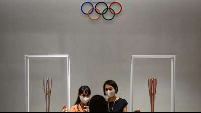 Olympischer Fackellauf soll vor Zuschauern starten