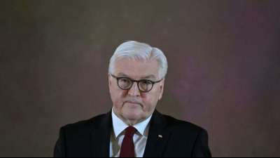 Steinmeier verurteilt Gesch&auml;fte von Abgeordneten mit Corona-Schutzausr&uuml;stung
