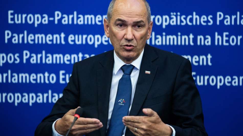 Olympia: Slowenien tr&auml;gt die EU-Flagge bei der Er&ouml;ffnungsfeier