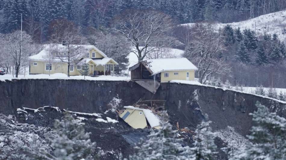 Zweites Todesopfer nach Erdrutsch in Norwegen geborgen