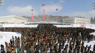 Nordkorea feiert Geburtstag des verstorbenen Staatschefs Kim Jong Il