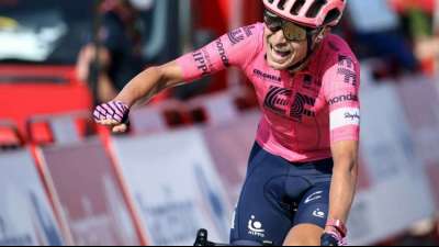Vuelta: Ausrei&szlig;er Cort Nielsen gewinnt sechste Etappe