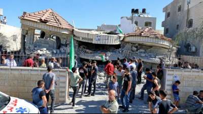 Israels Armee rei&szlig;t Haus der Familie von mutma&szlig;lichem pal&auml;stinensischen Attent&auml;ter ab