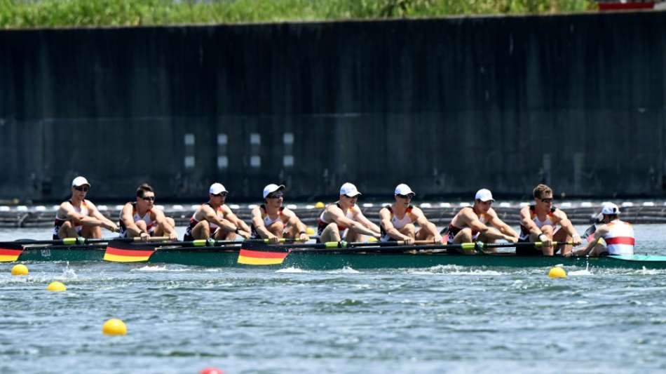 Deutschland-Achter verpasst Gold - Paradeboot holt Silber